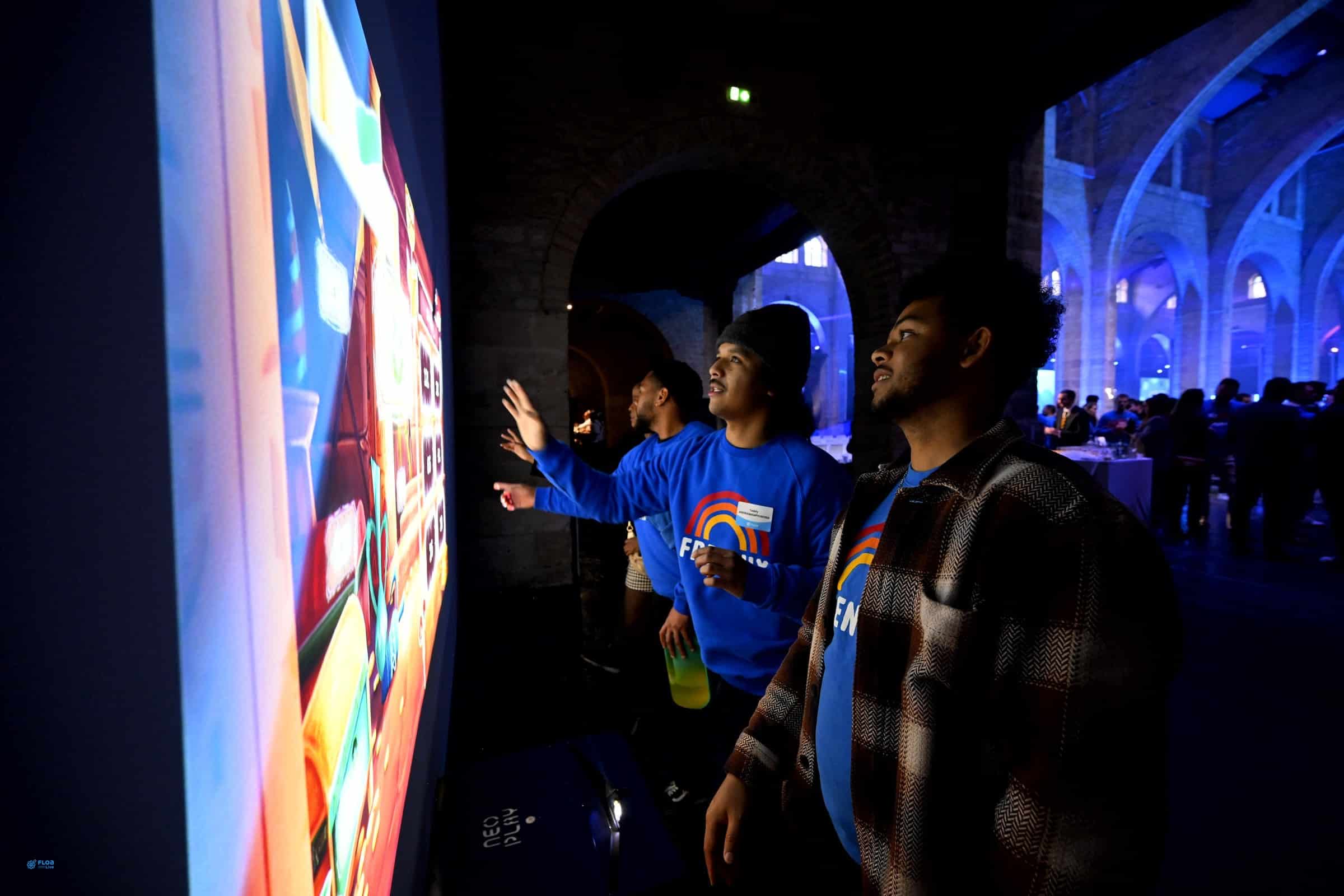 Animation mur digital défis convention