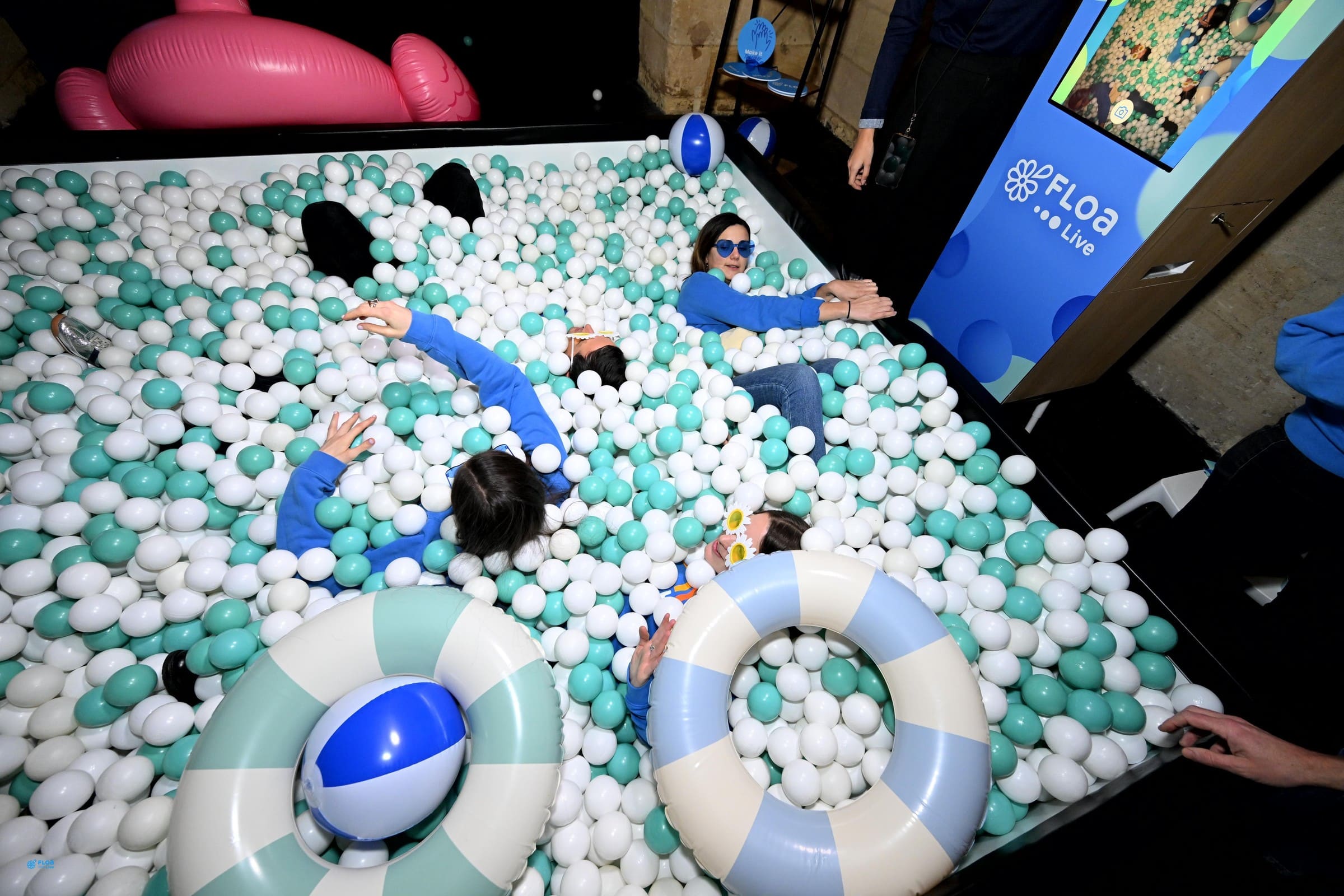Piscine à balles animation convention photobooth
